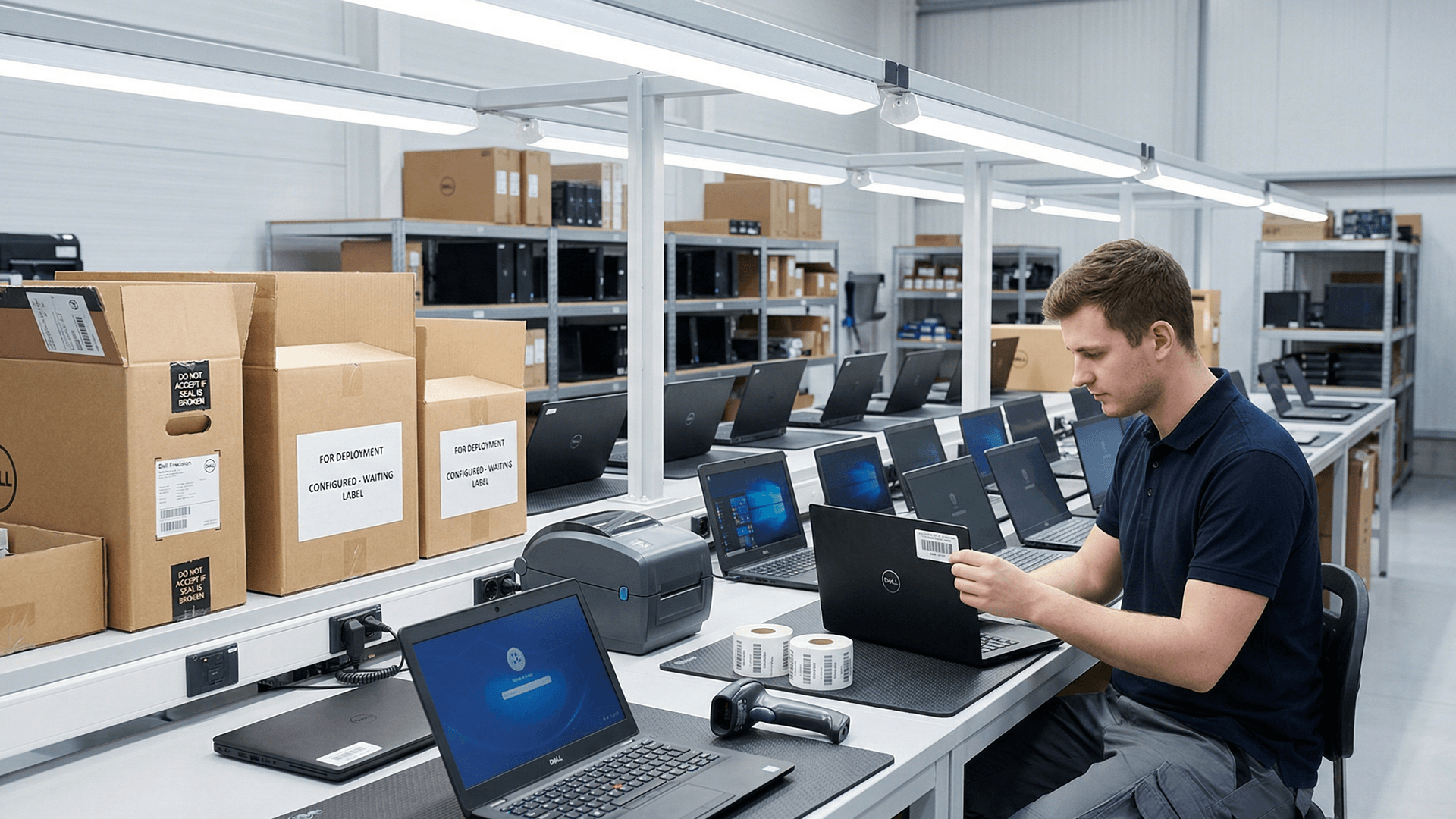 Rollout & Field Services — staging, deploy and installations