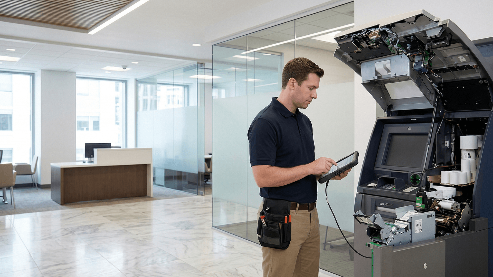 Banking & Financial Services — ATMs and self-service terminals